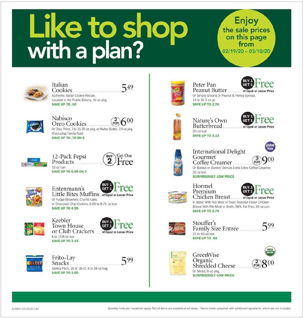 Publix Weekly Ad Feb 19 - 25, 2020 page 16