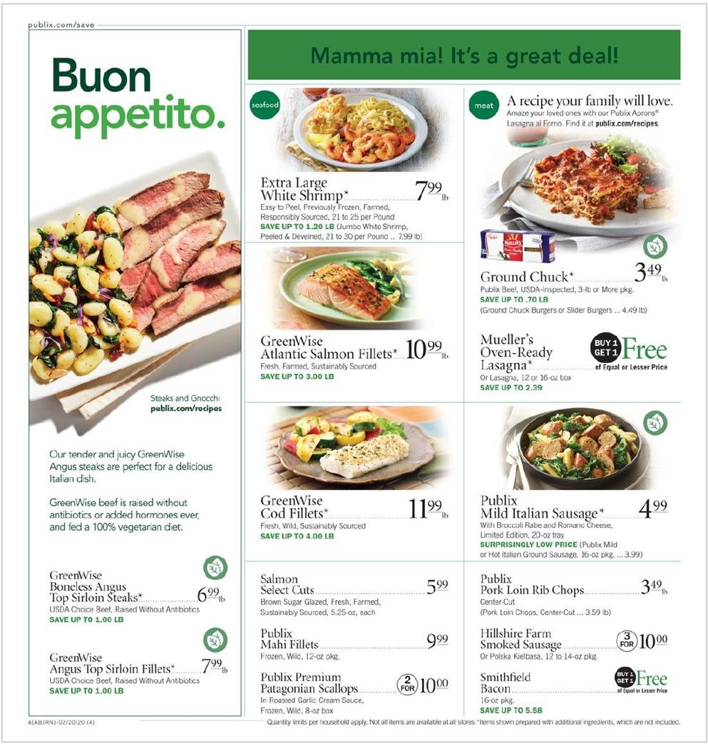 Publix Weekly Ad Feb 19 - 25, 2020 page 4