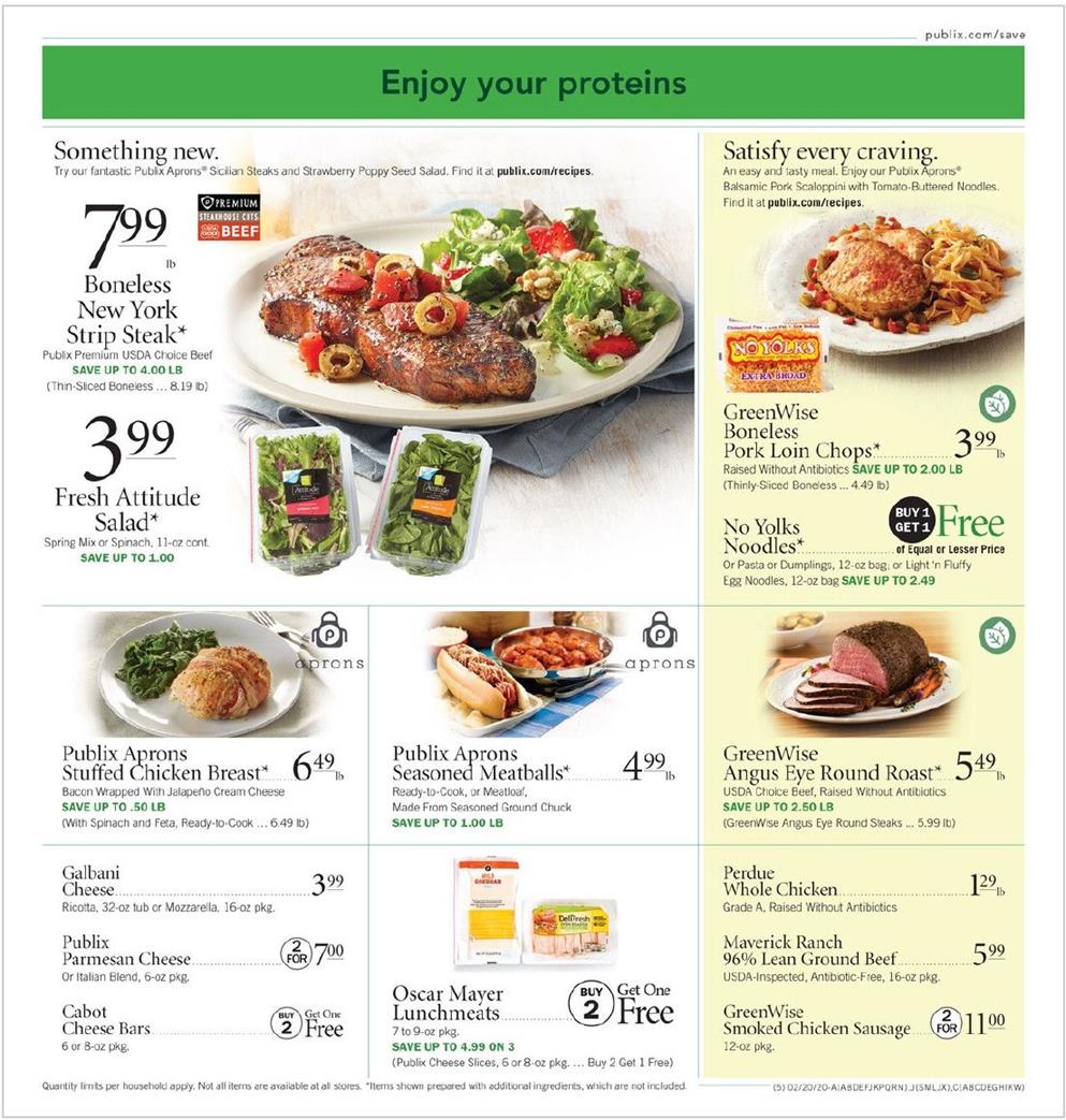 Publix Weekly Ad Feb 19 - 25, 2020 page 5