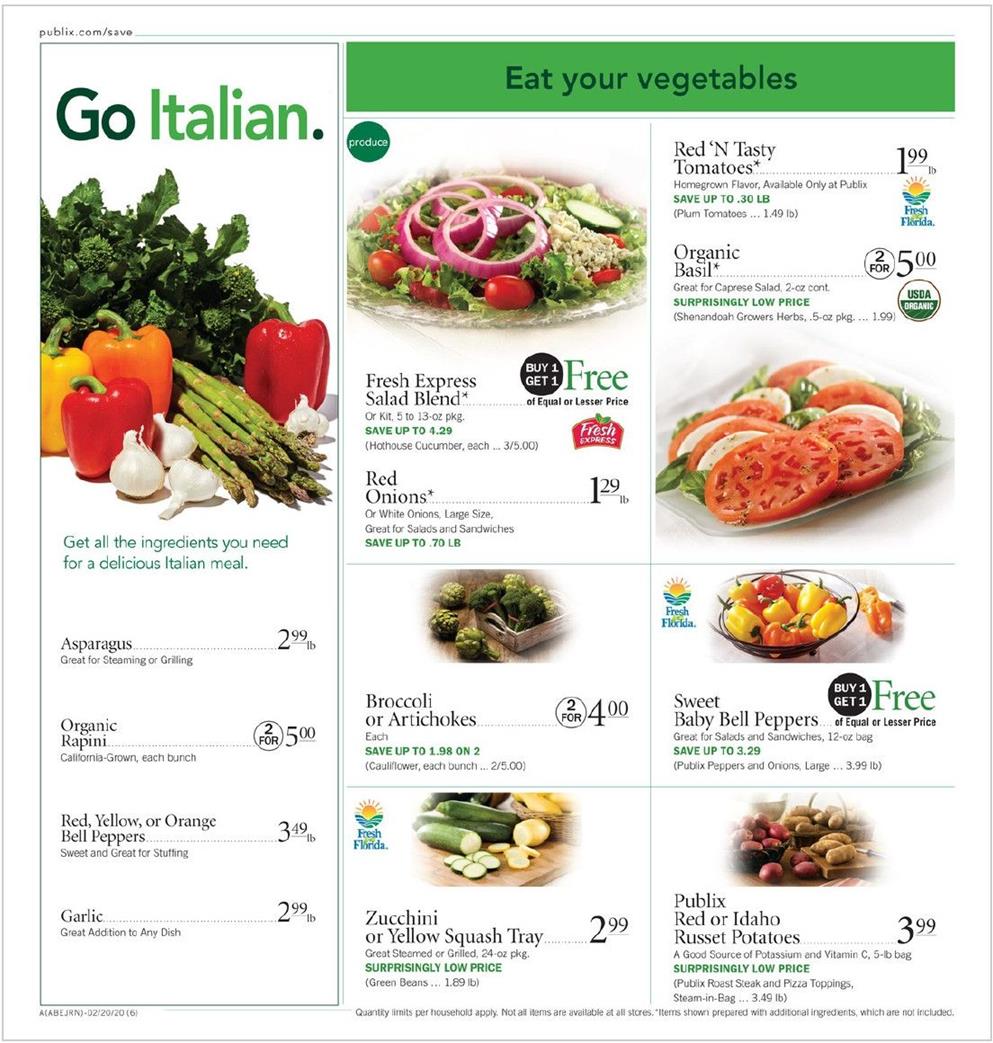Publix Weekly Ad Feb 19 - 25, 2020 page 6