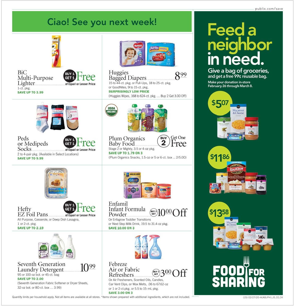 Publix Weekly Ad Feb 26 - Mar 3, 2020 page 15