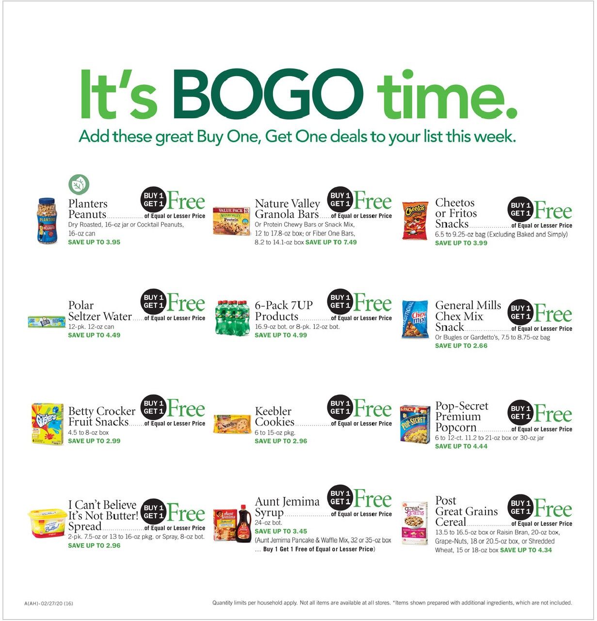 Publix Weekly Ad Feb 26 - Mar 3, 2020 page 16