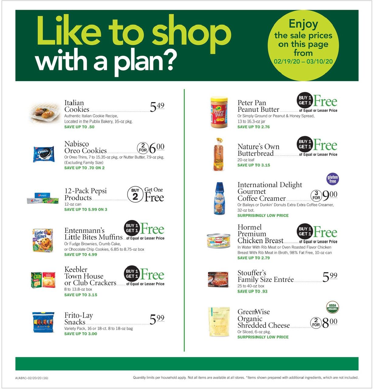 Publix Weekly Ad Feb 26 - Mar 3, 2020 page 17
