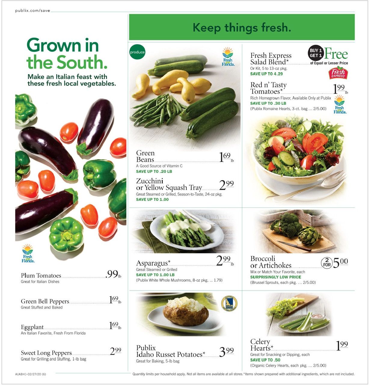 Publix Weekly Ad Feb 26 - Mar 3, 2020 page 6