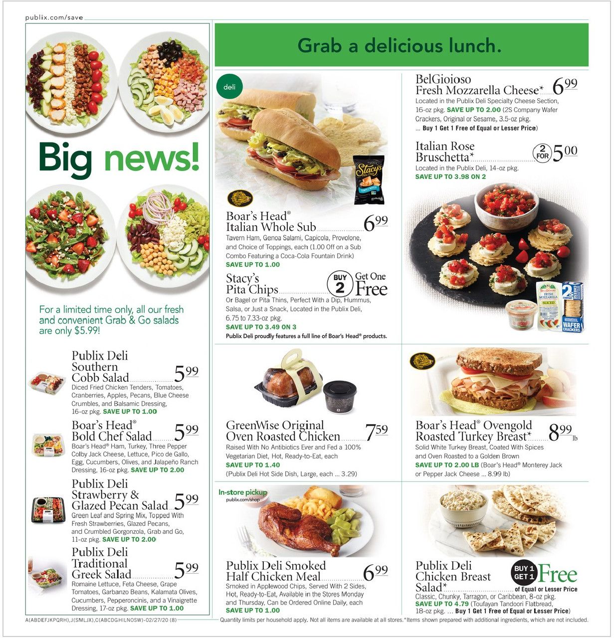 Publix Weekly Ad Feb 26 - Mar 3, 2020 page 8