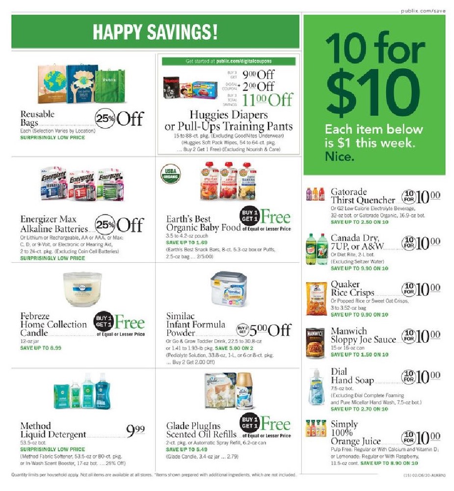 Publix Weekly Ad page 15