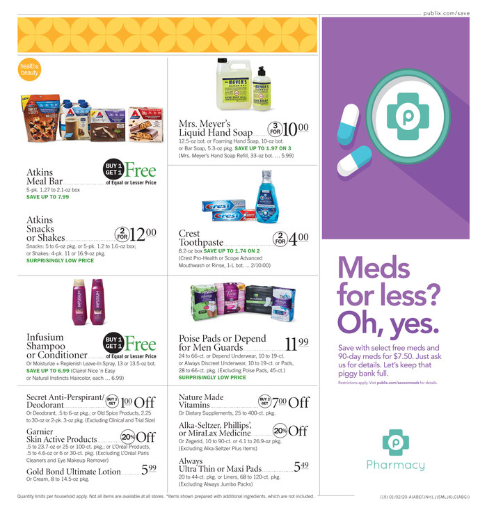 Publix Weekly Ad page 15
