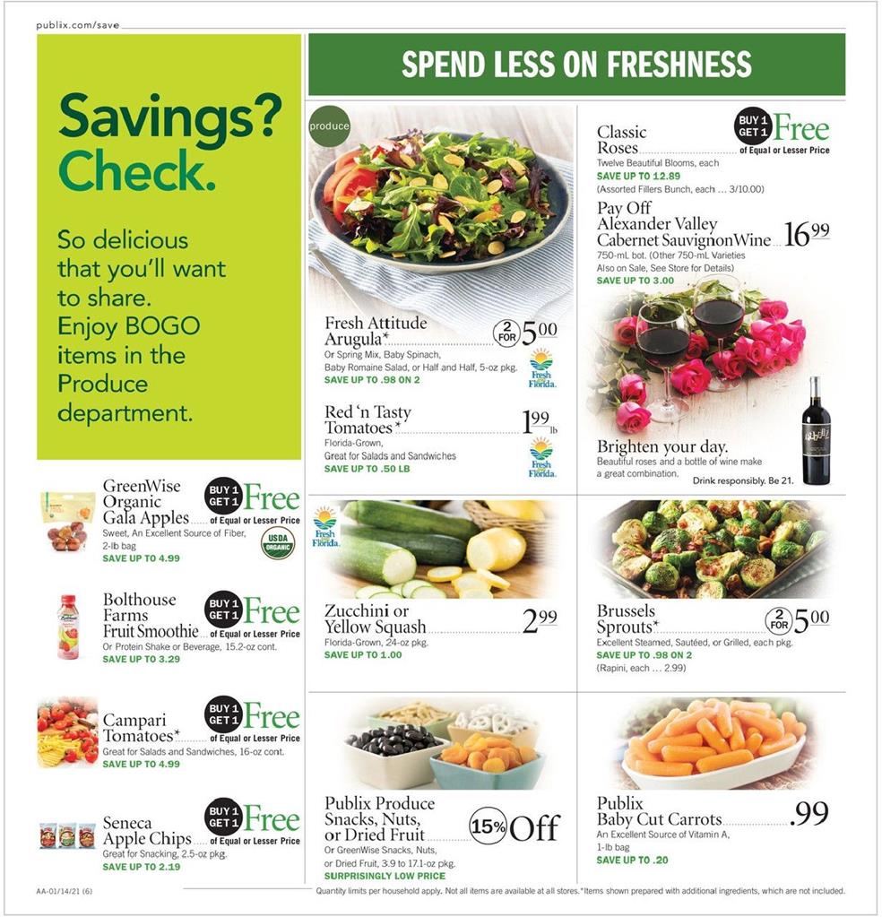 Publix Weekly Ad page 6