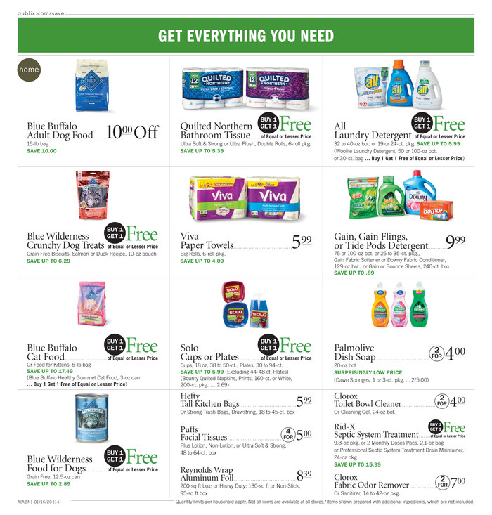 Publix Weekly Ad Jan 15 - 21, 2020 page 14
