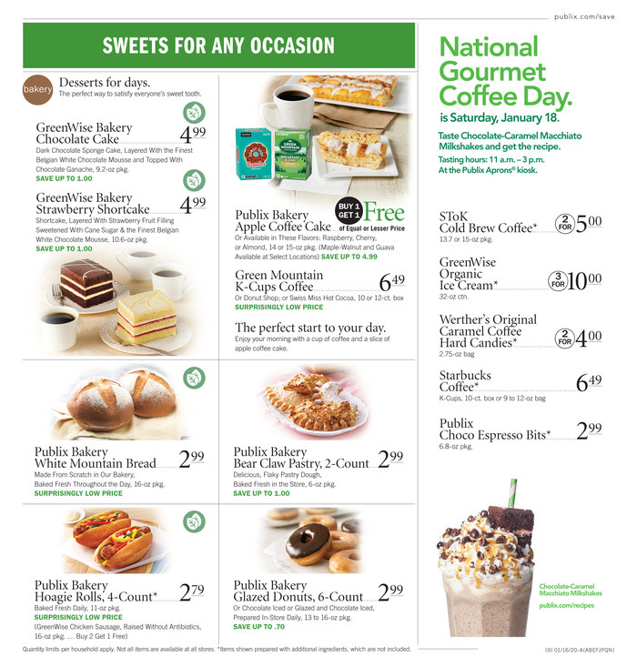 Publix Weekly Ad Jan 15 - 21, 2020 page 9