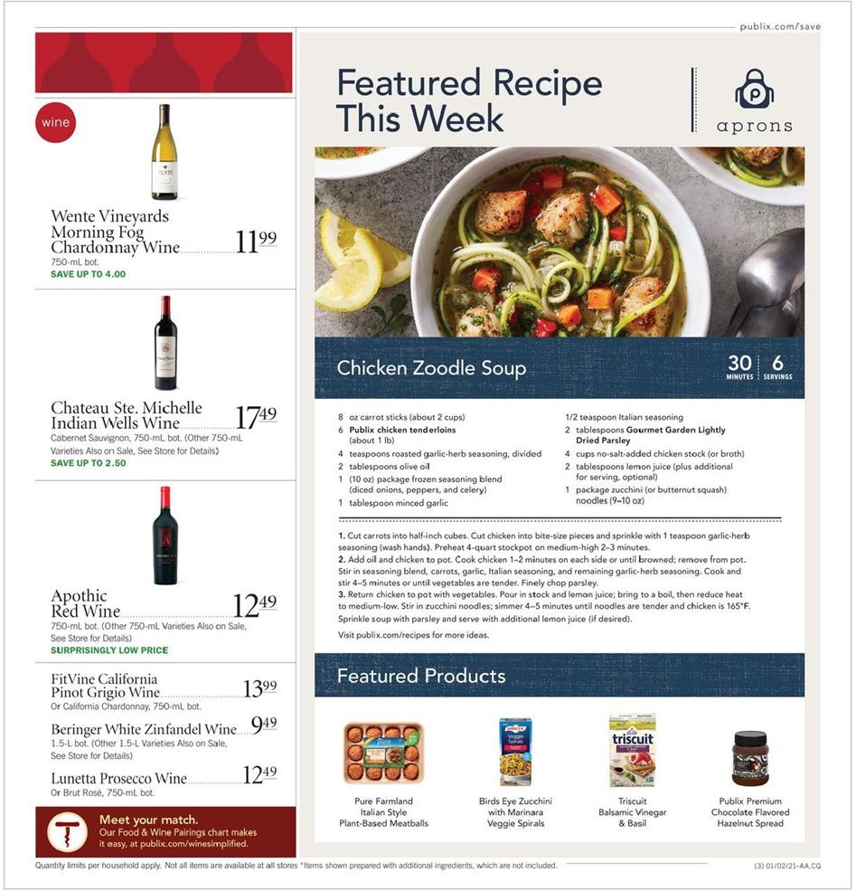 Publix Weekly Ad page 3