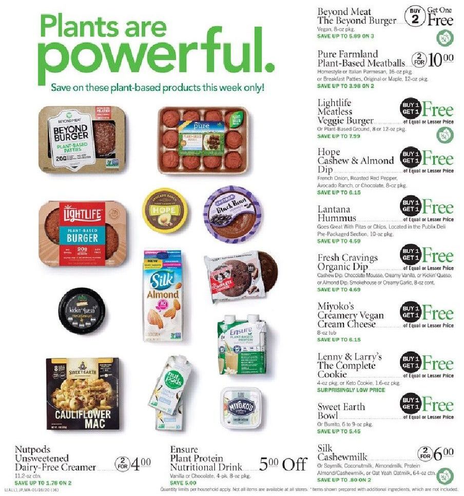 Publix Weekly Ad Jan 22 - 28, 2020 page 16