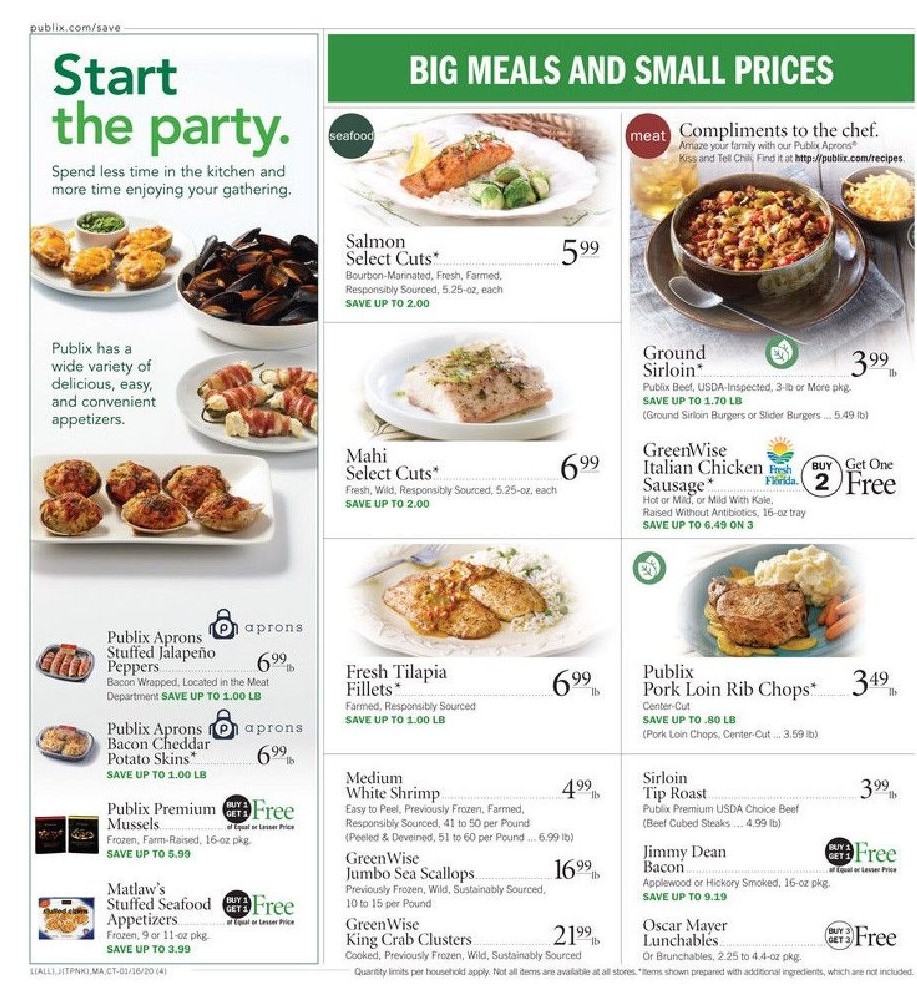 Publix Weekly Ad Jan 22 - 28, 2020 page 4