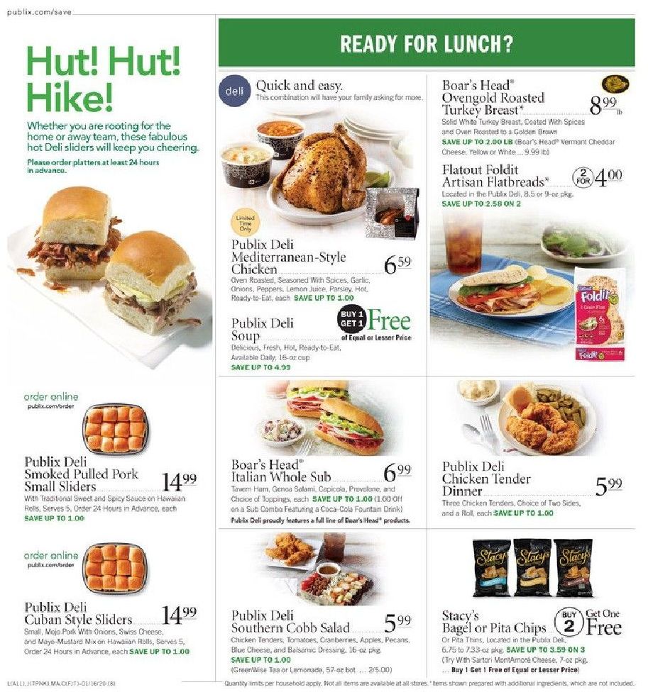 Publix Weekly Ad Jan 22 - 28, 2020 page 8