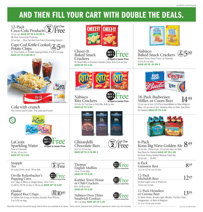 Publix Weekly Ad January 10 - 16, 2018 page 12