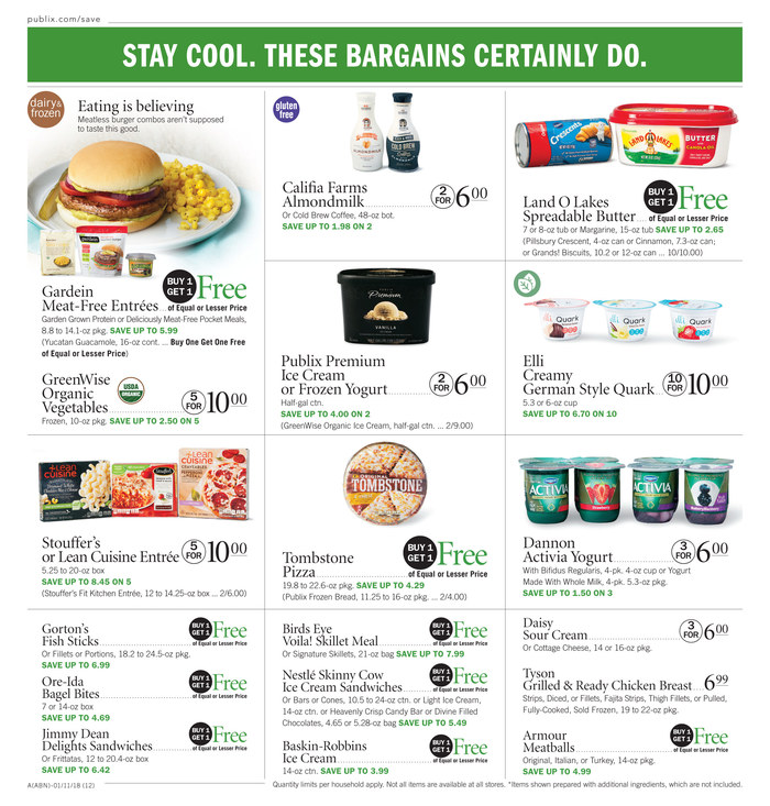Publix Weekly Ad January 10 - 16, 2018 page 13