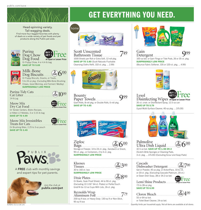 Publix Weekly Ad January 10 - 16, 2018 page 15