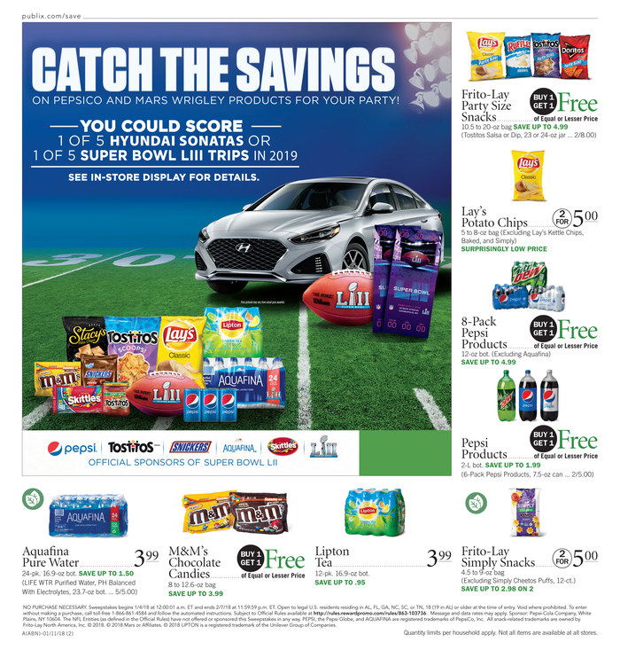 Publix Weekly Ad January 10 - 16, 2018 page 3