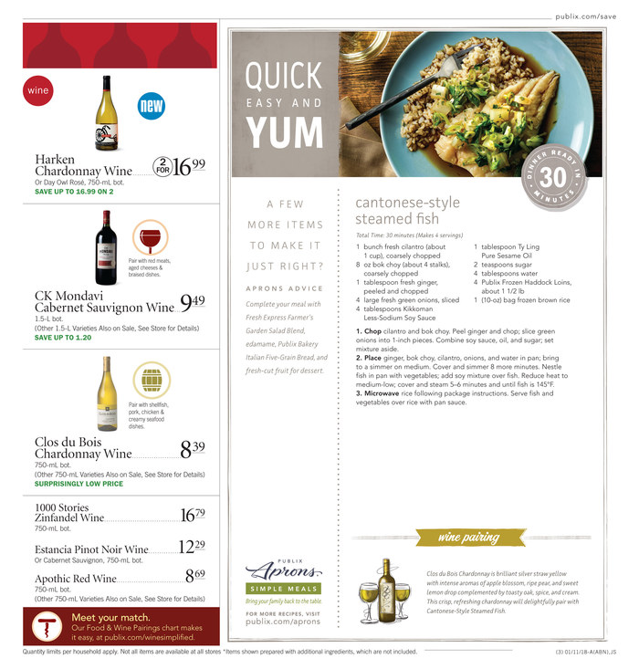 Publix Weekly Ad January 10 - 16, 2018 page 4