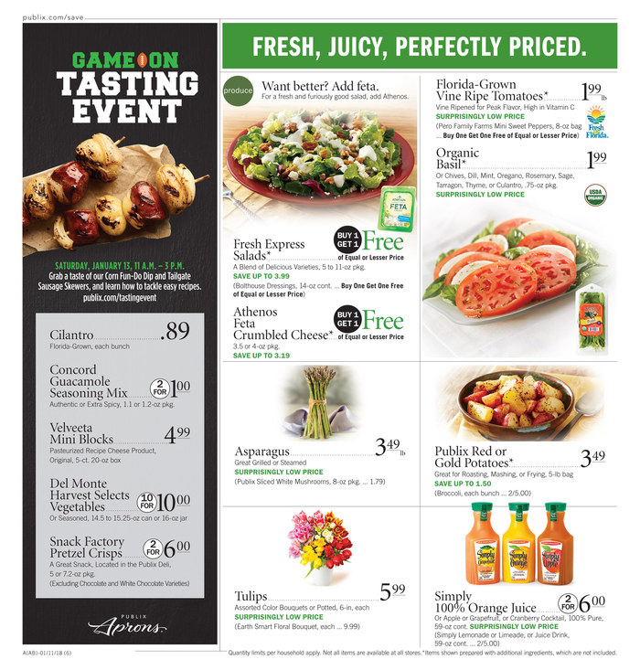 Publix Weekly Ad January 10 - 16, 2018 page 7