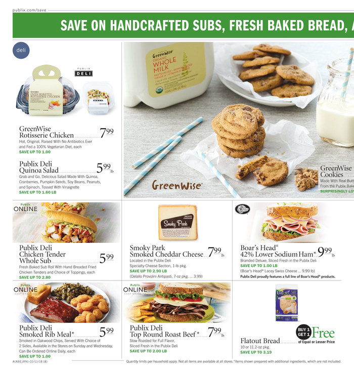 Publix Weekly Ad January 10 - 16, 2018 page 9