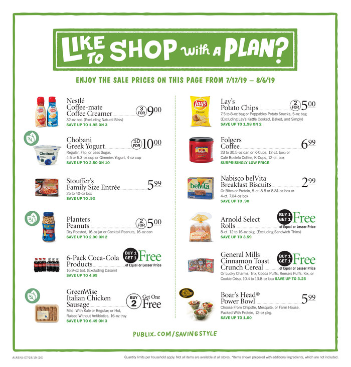 Publix Weekly Ad page 16