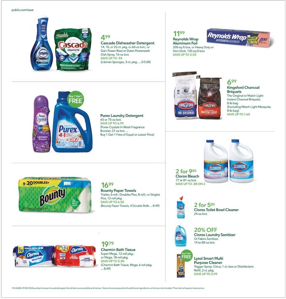 Publix Weekly Ad page 14