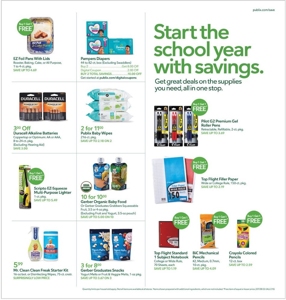 Publix Weekly Ad page 15