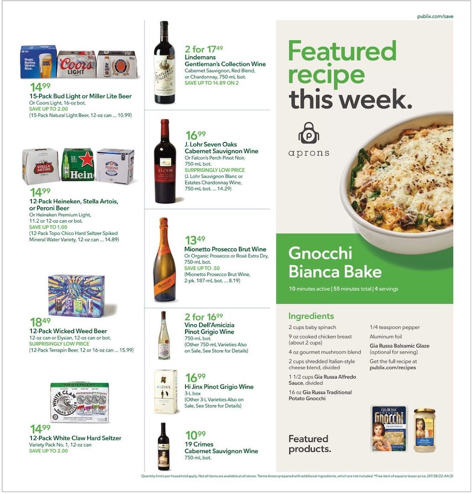 Publix Weekly Ad page 3