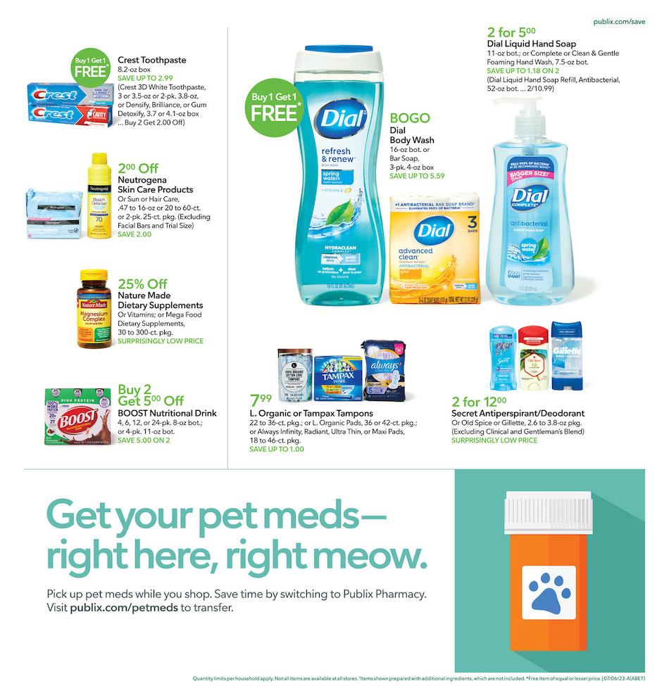 Publix Weekly Ad Jul 5 - 11, 2023 page 13