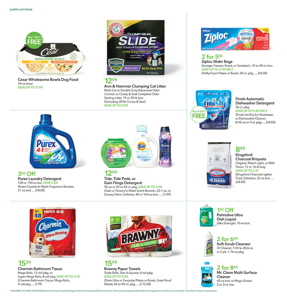 Publix Weekly Ad Jul 5 - 11, 2023 page 14