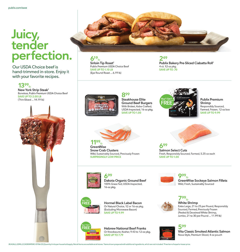Publix Weekly Ad Jul 5 - 11, 2023 page 4