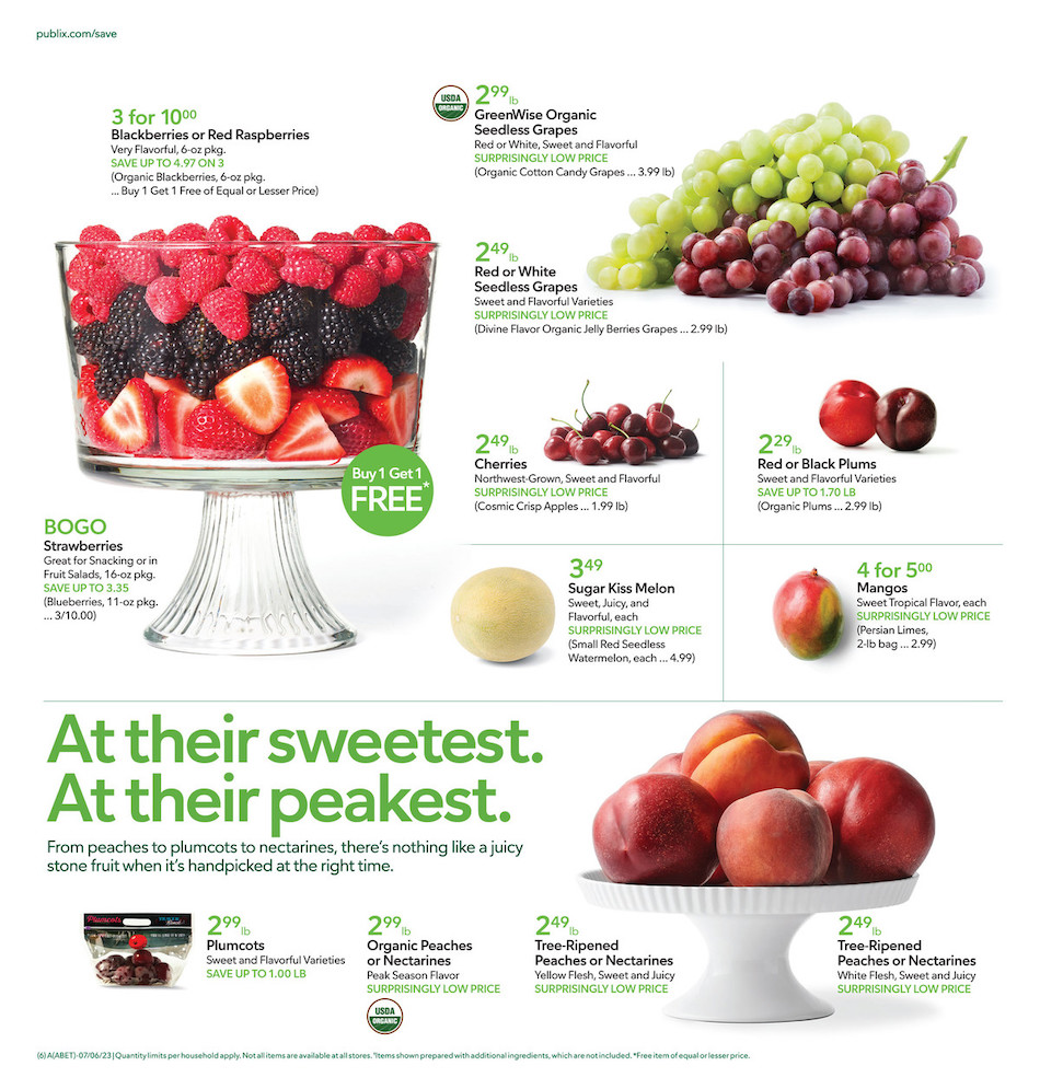 Publix Weekly Ad Jul 5 - 11, 2023 page 6