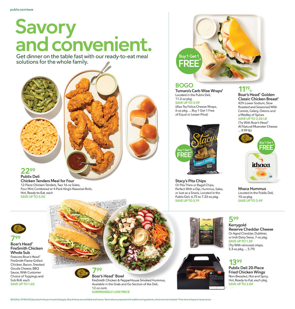 Publix Weekly Ad Jul 5 - 11, 2023 page 8