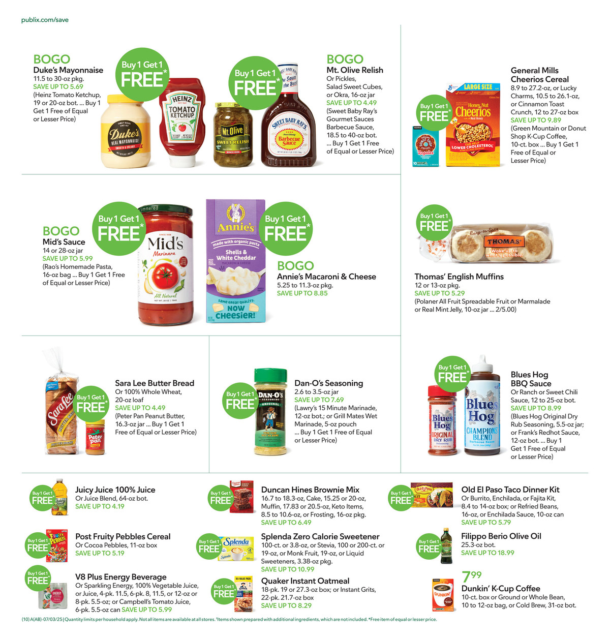 Publix Weekly Ad page 10