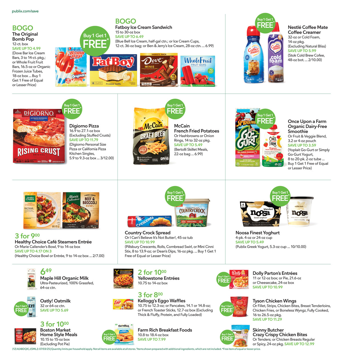 Publix Weekly Ad page 12