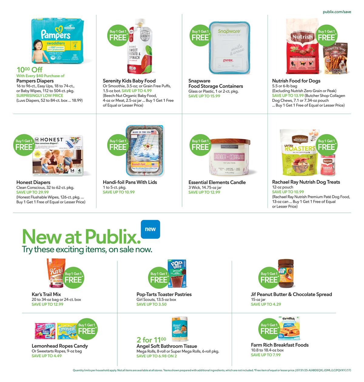 Publix Weekly Ad July 29 - August 5, 2025 | WeeklyAds2