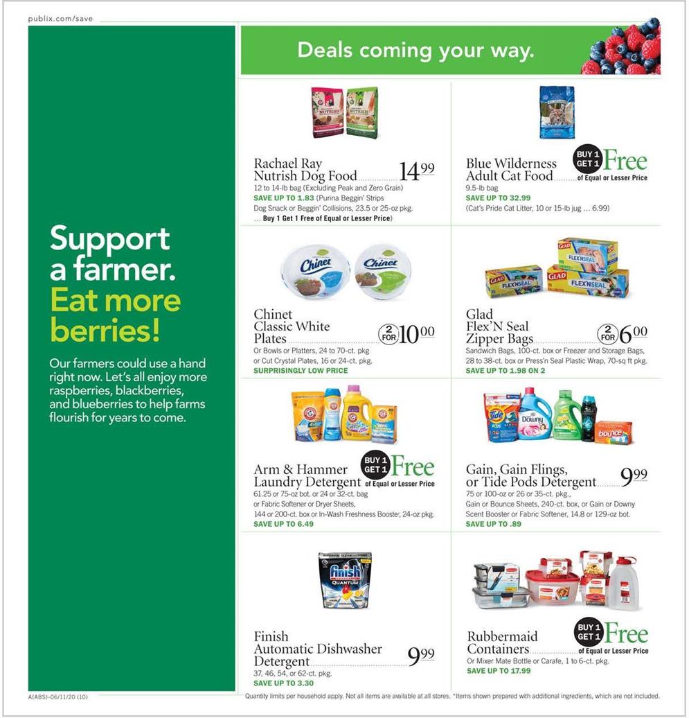 Publix Weekly Ad Jun 10 - 16, 2020 page 10