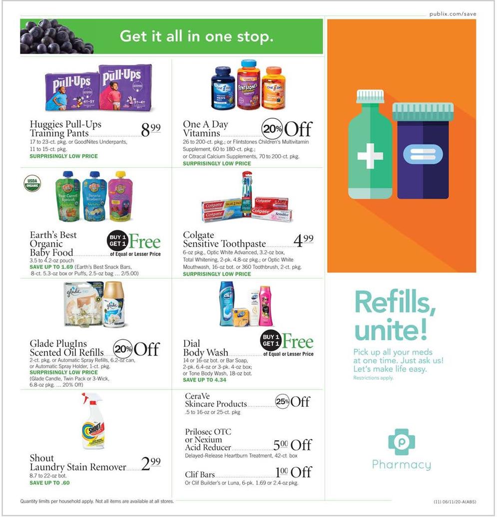 Publix Weekly Ad Jun 10 - 16, 2020 page 11