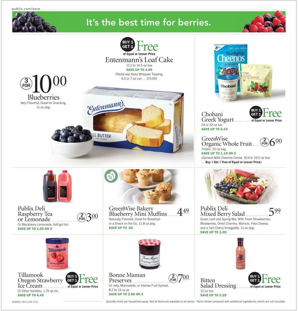 Publix Weekly Ad Jun 10 - 16, 2020 page 12