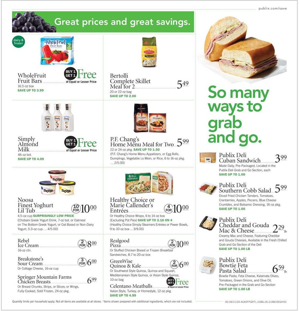 Publix Weekly Ad Jun 10 - 16, 2020 page 9