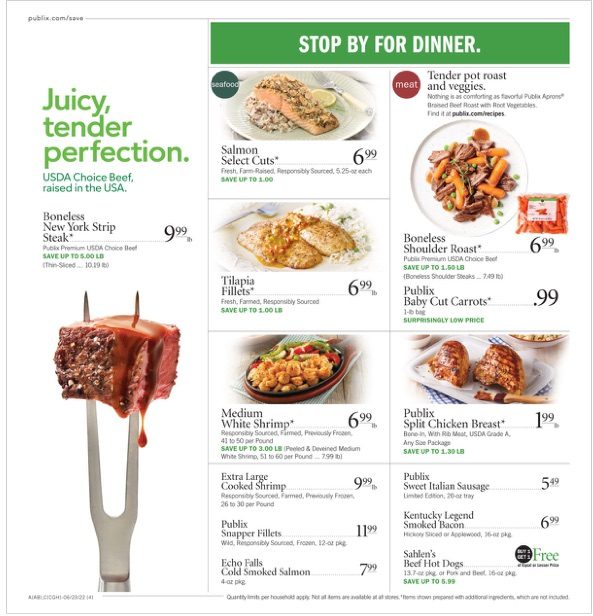 Publix Weekly Ad page 4