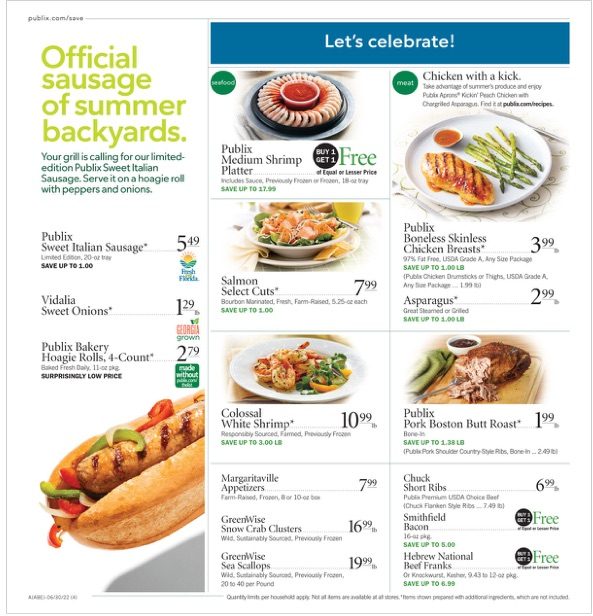 Publix Weekly Ad page 4