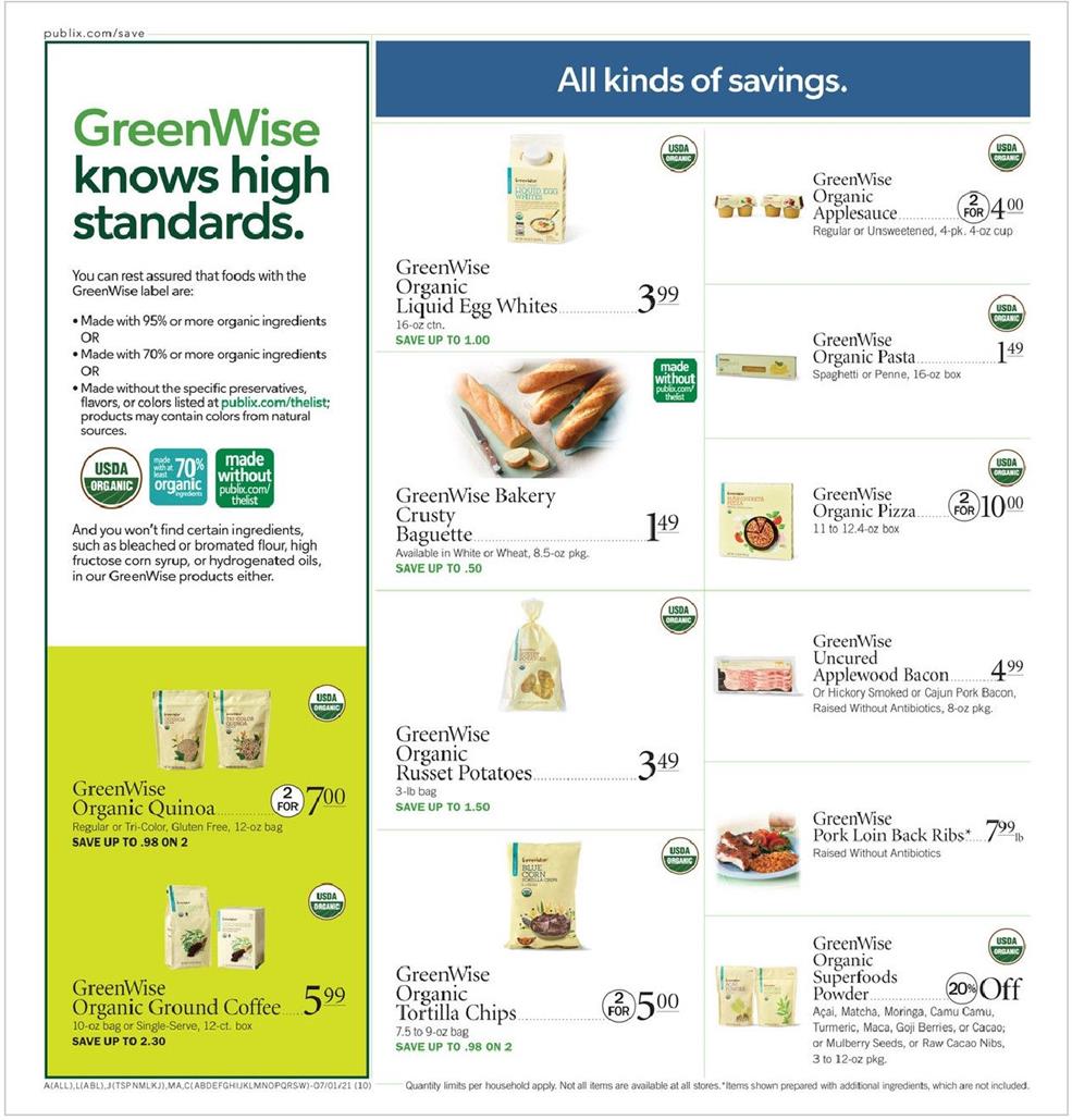 Publix Weekly Ad page 10