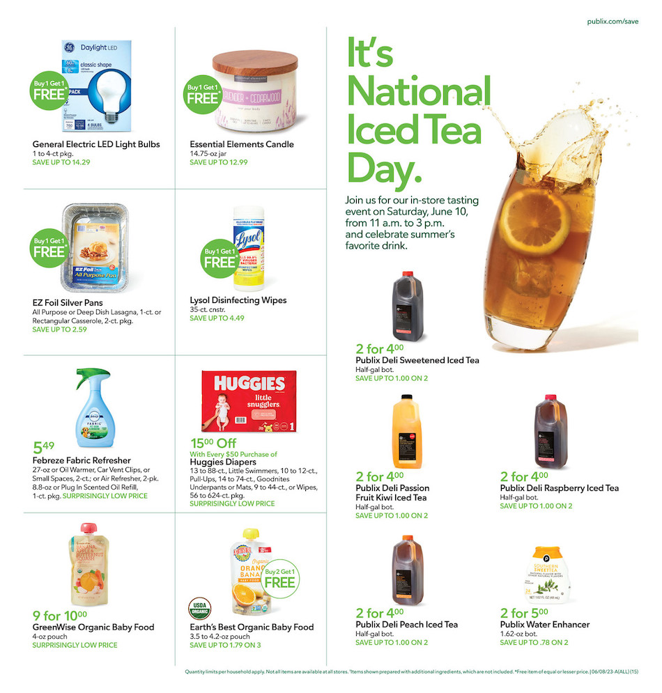 Publix Weekly Ad Jun 7 - 13, 2023 page 19