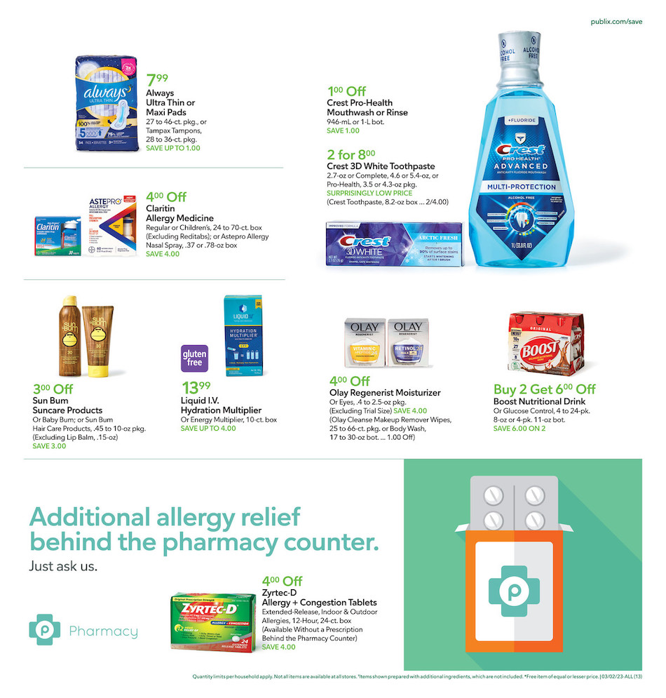 Publix Weekly Ad page 13