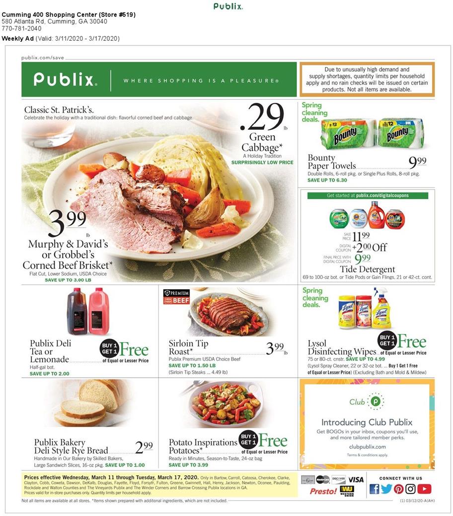 Publix Weekly Ad