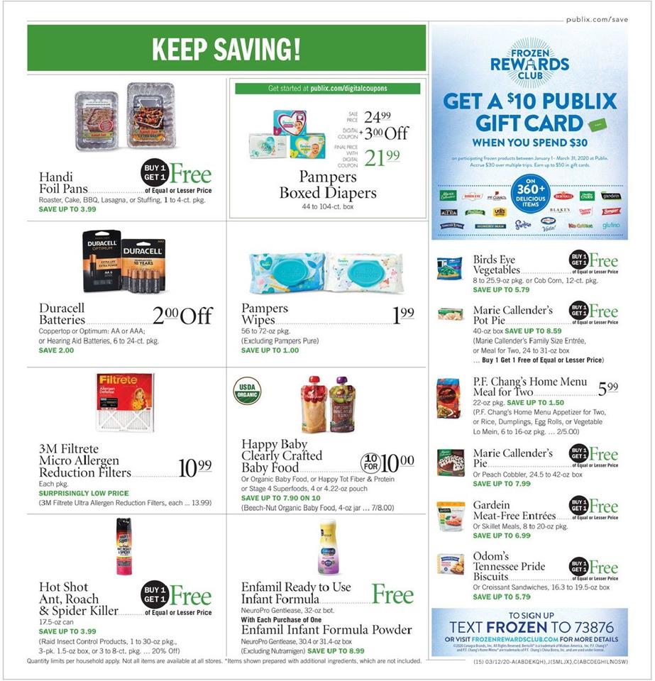 Publix Weekly Ad page 15