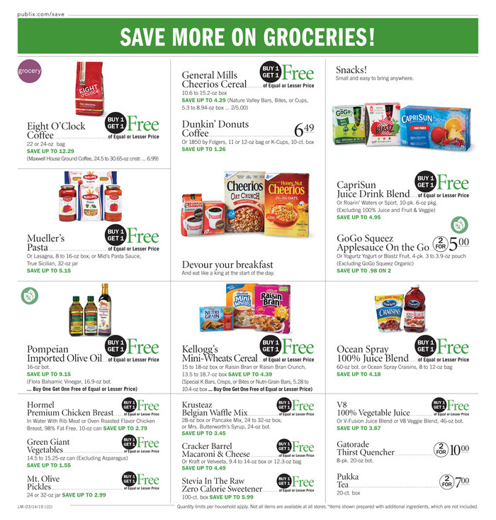 Publix Weekly Ad page 10
