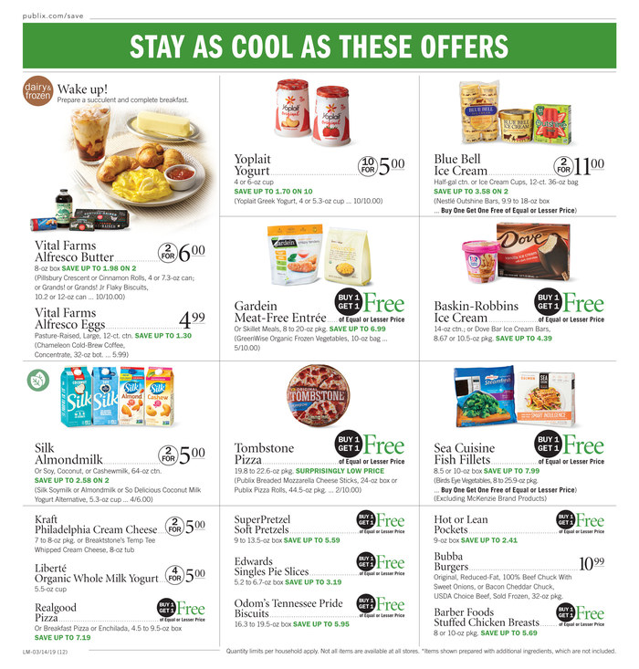 Publix Weekly Ad page 12